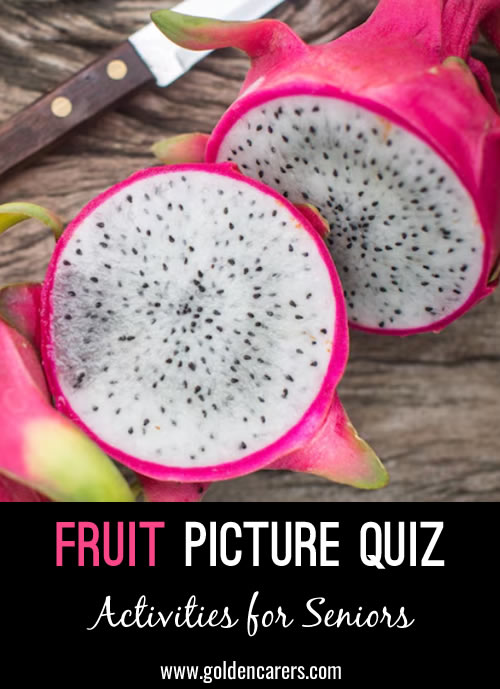 Fruit Picture Quiz