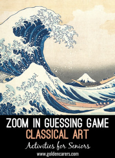 Zoom In Guessing Game - Classical Art II