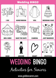 Wedding Bingo #2