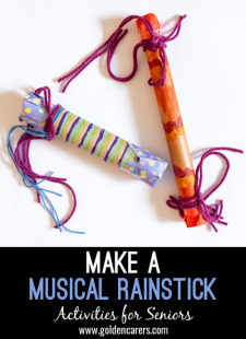 Make a Musical Rainstick