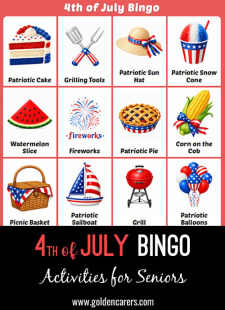 4th of July Bingo