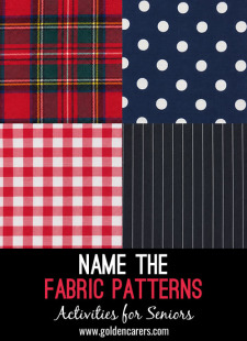 Name The Fabric Patterns