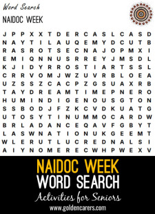 NAIDOC WEEK Word Search