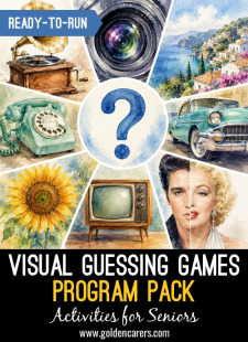 Visual Guessing Games Program Pack 