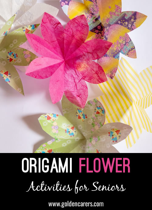 Easy Origami Flower