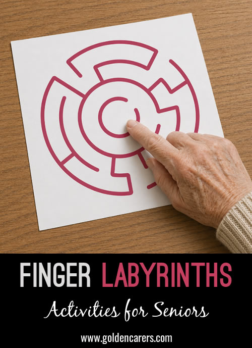 Calming Finger Labyrinths