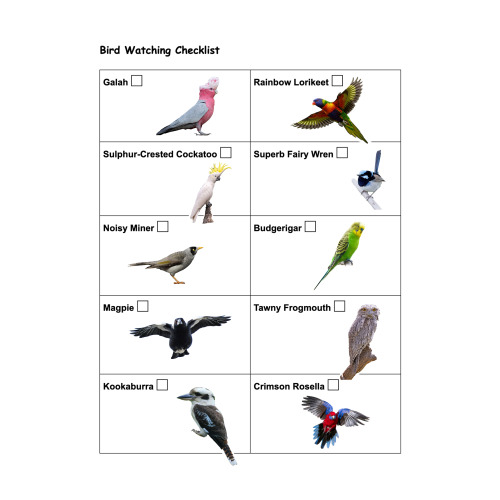 Bird Watching Checklist