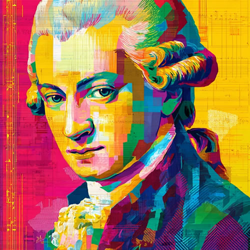 Mozart's Birthday Image
