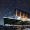 Titanic colouring-in template