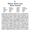 World Water Day Word Search