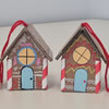 Mini Cardboard Gingerbread Houses