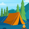 Virtual Camping Reminiscing Activity