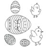 Easter Coloring Templates