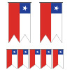 Chile Bunting Templates