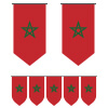 Morocco Bunting Templates
