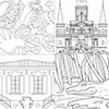New Orleans Coloring Templates