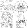 Thanksgiving - Coloring Templates