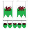 Wales Bunting Templates