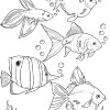Coloring for Seniors - Fish Swimming