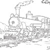 Coloring for Seniors - Steam Train